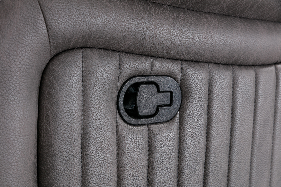 RC-7756 Lámhleabhar Fabraic Polyester Tech Reclining Loveseat with Console