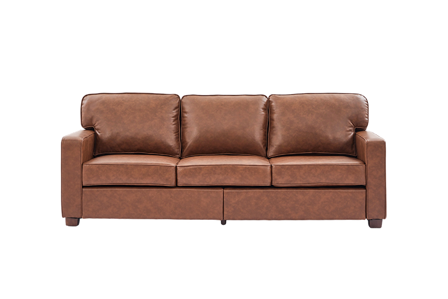 Tolg Leathar PU Faux, Cathaoirleach (SF021-BR-S) / Loveseat (SF021-BR-M) / Tolg (SF021-BR-L)